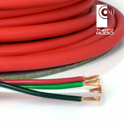 4-Core Speaker Cable (LSZH /LSOH) for Internal Cavity Walls 30/0.24mm -per metre