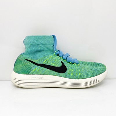 

Nike Womens Lunarepic Flyknit 818677-403 Зеленые кроссовки для бега, размер 6, Зеленый, Lunarepic Flyknit