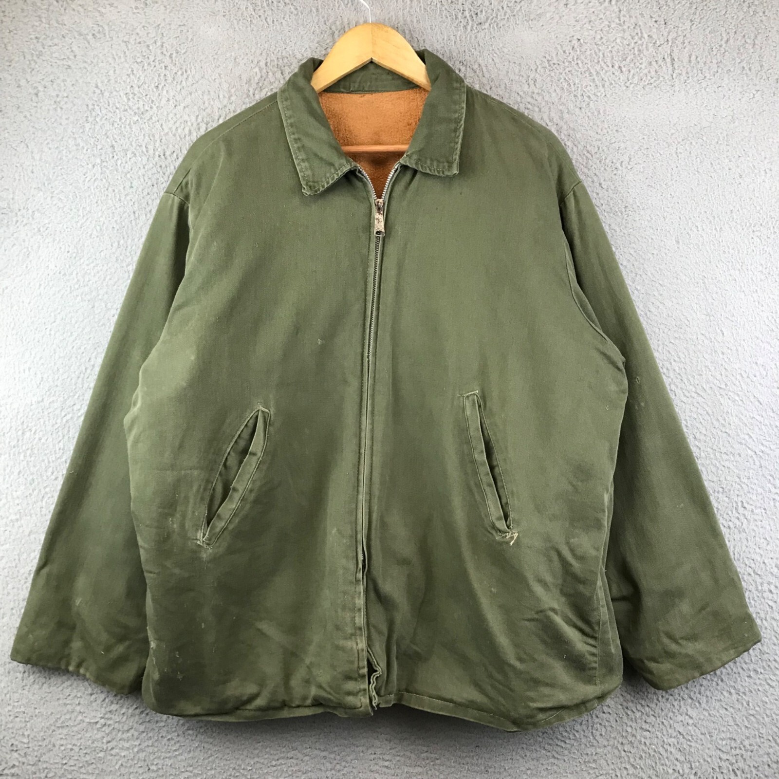 Vintage Army Military Man's Cold Weather Field Coat EMAR