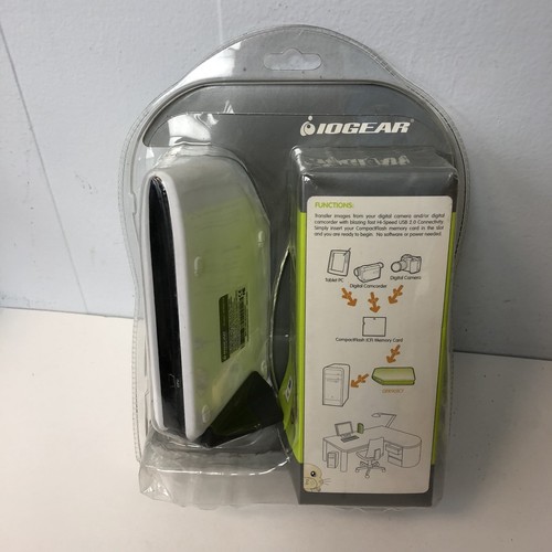 Iogear GFR901CF Card Reader New Sealed