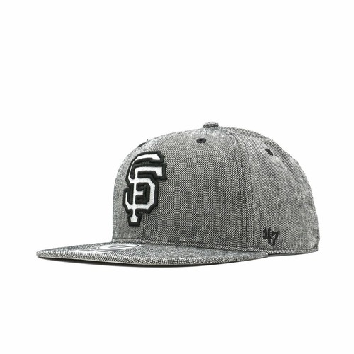 Мужские 47 Brand SF Giants Captain Snapback - Серый