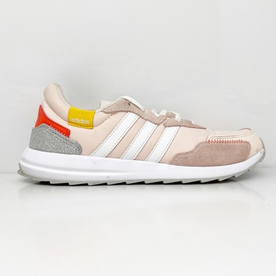 

Adidas Womens Retrorun FW4710 Розовые повседневные кроссовки, размер 7, Розовый, Retrorun