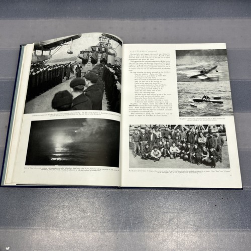 Rare WWll USS Santa Fe Ships Album-See Pics