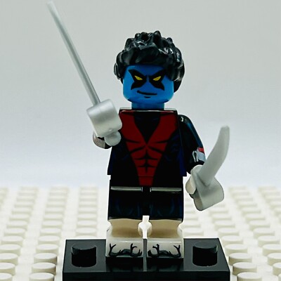 NIGHTCRAWLER MINIFIG FIGURE uncanny x-men '97 classic suit marvel Compatible
