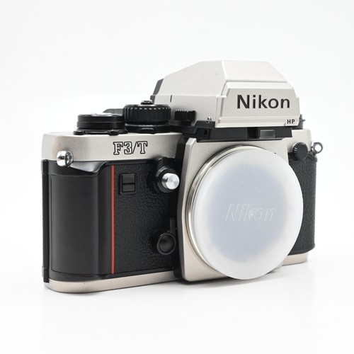 Nikon F3&frasl;T HP SLR Film Camera Body Champagne F3THP *Read #347