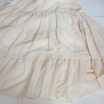 Lorrie Deb Vintage 60s Wedding  Dress/ 5/6 (S)