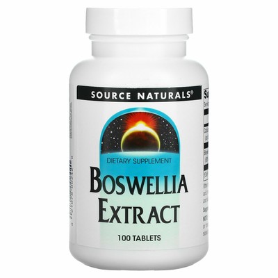 Source Naturals Экстракт босвеллии 100 таблеток без молочных продуктов, яиц,