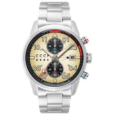 Pre-owned Cccp Space Chronograph Beige Watch - Brand