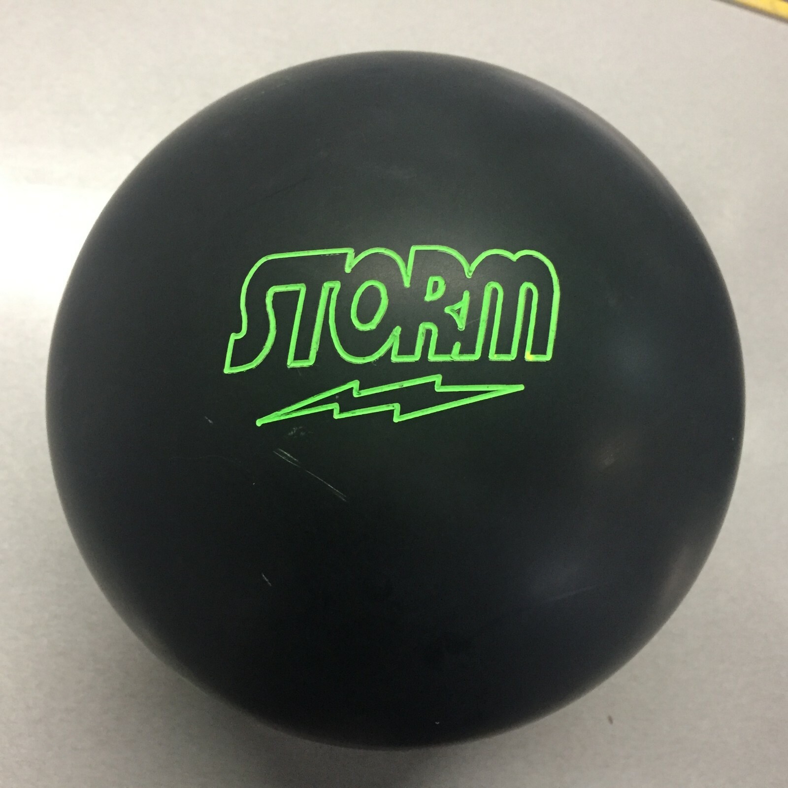 Storm Pitch Black Solid Urethane  bowling ball 16 LB.  NEW IN BOX!