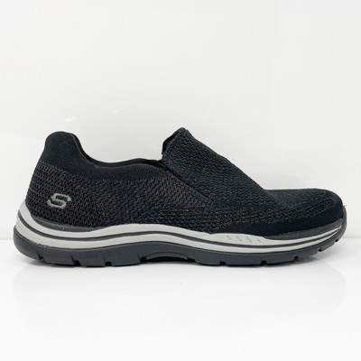

Skechers Mens Relaxed Expected Gomel 65086 Черная повседневная обувь Кроссовки Размер 9, Черный, Relaxed Expected Gomel