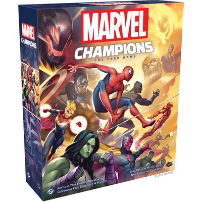 Чемпионы Marvel: Карточная игра - Основной набор | Кооперативная стратегическая игра