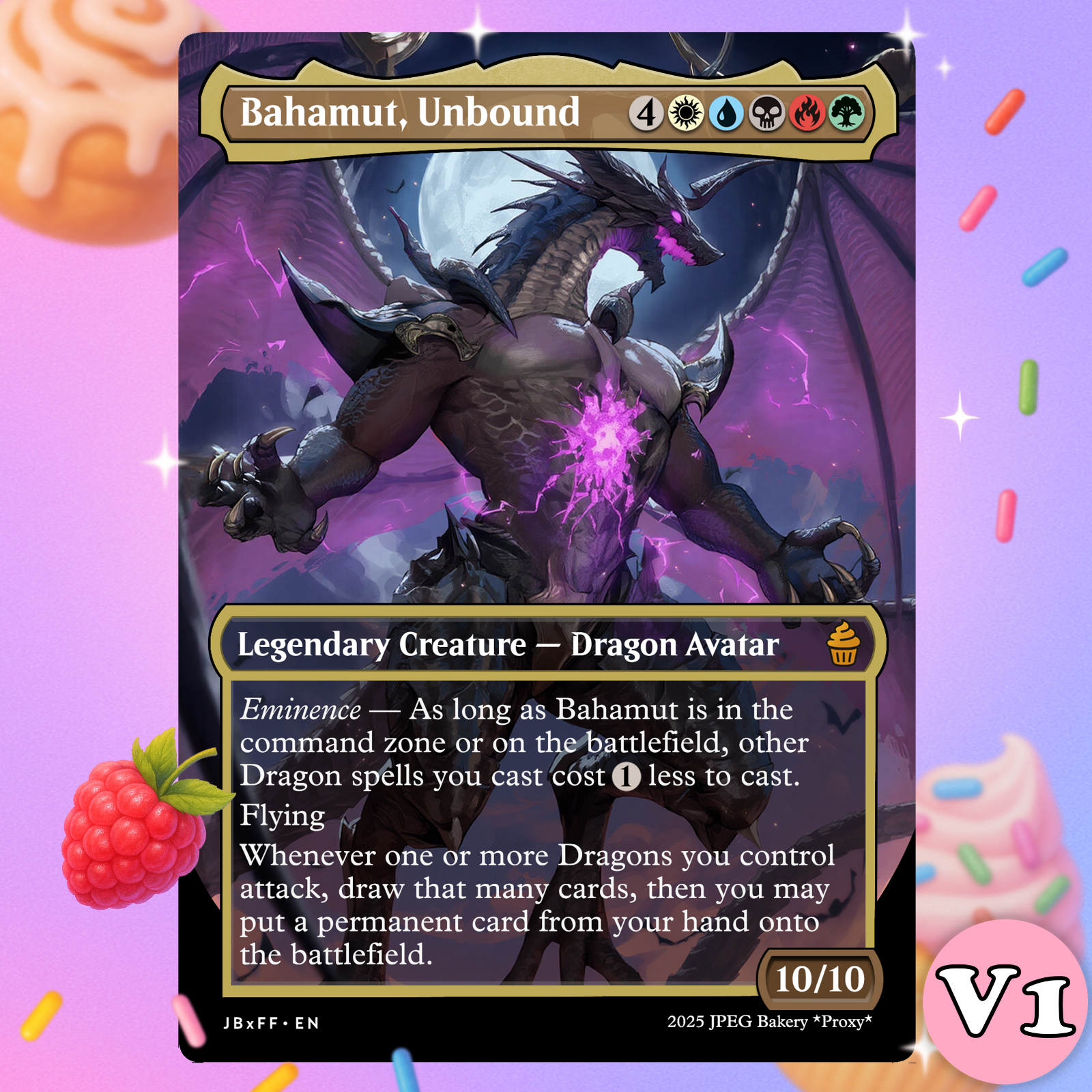 The Ur-Dragon | MTG x Final Fantasy Premium Art Card | eBay