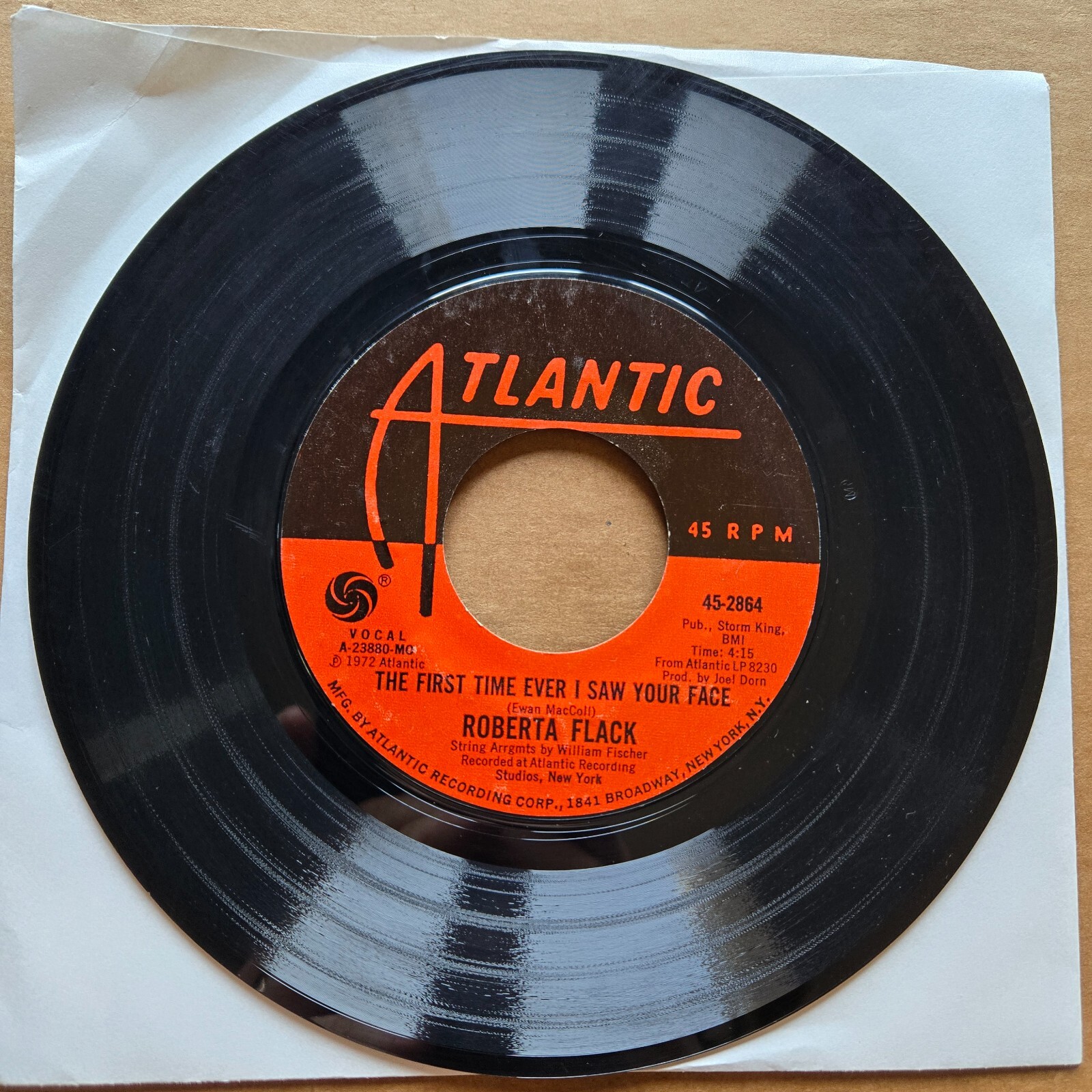 （LPレコード） First Time Ever I Saw Your Face LPレコード） First Time Ever I Saw Your Face Roberta Flack