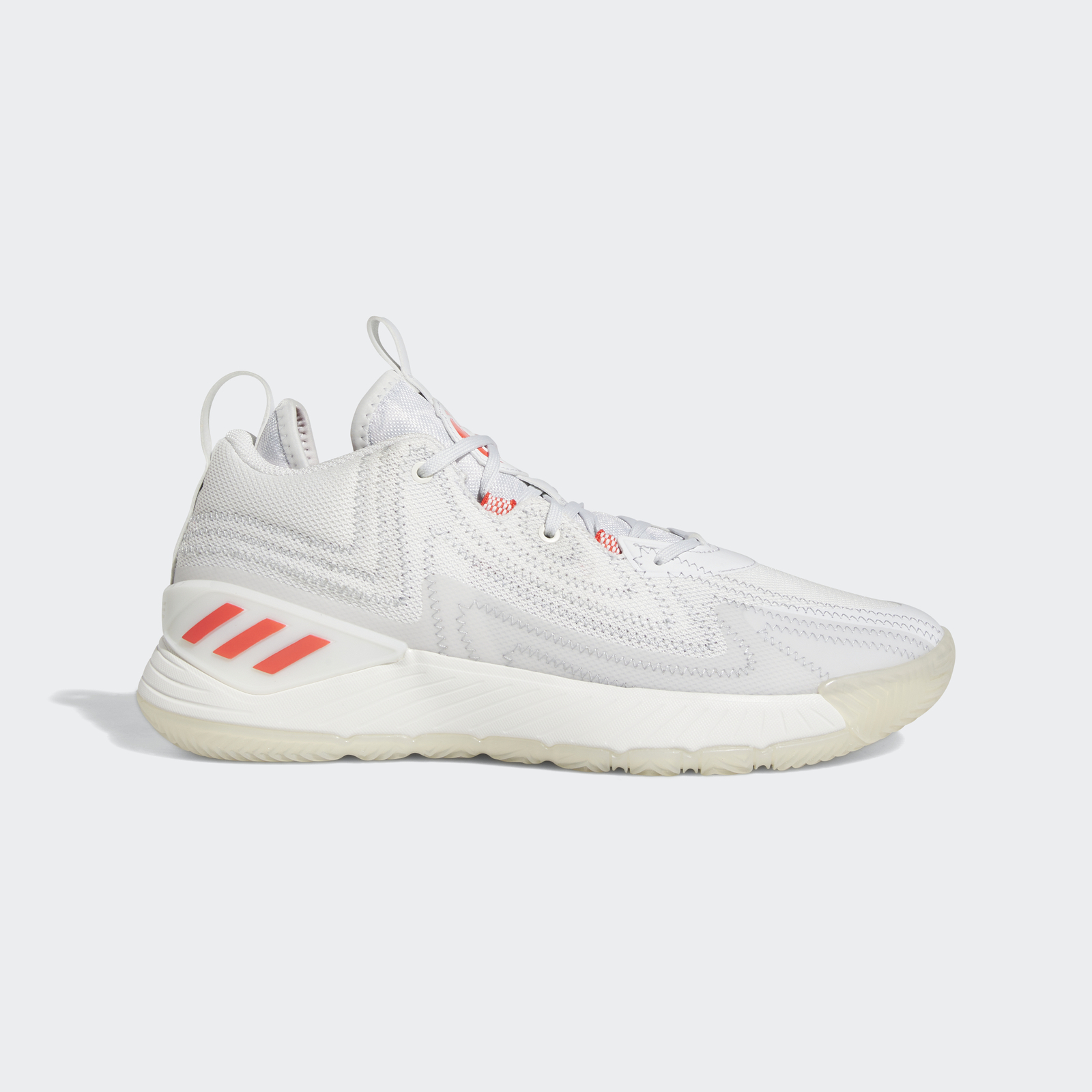 

Adidas Derek Rose Son of Chi 2.0 Обувь HQ1010_LRH36 Кристально-белый / Ярко-красный, Crystal white / bright red / zero metalic