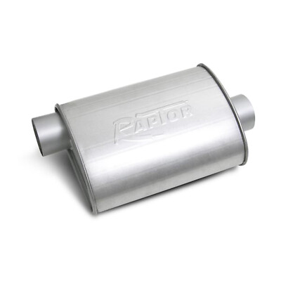 Flowtech 50052flt Muffler Turbo Muffler 25 Center47Offset