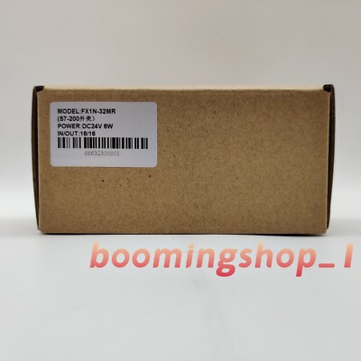 NEW PLC Industrial Control Board FX1N 32MR FX1N-32MR DC24V 6W 16 Input 16 Output