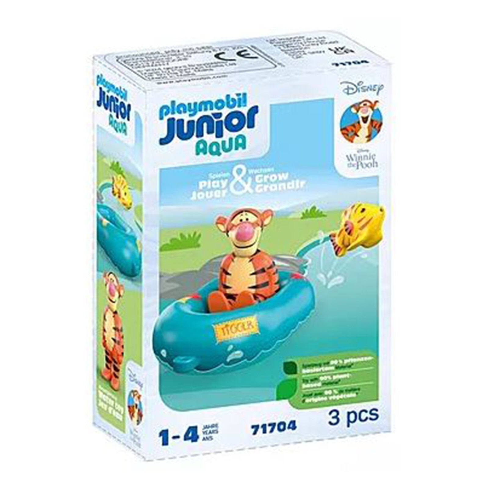 Набор для катания на резиновой лодке Playmobil Junior Disney Винни Пух и Тигрята 71704 НОВЫЙ