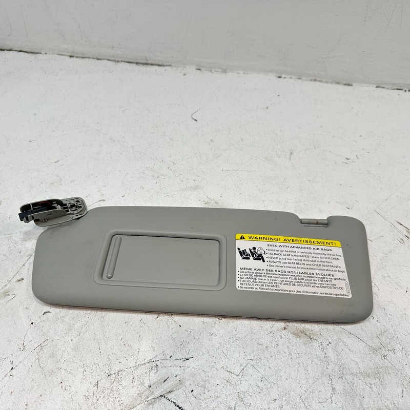 Used 2013-2016 Audi A4 Front Driver Side Upper Roof Sun Visor Sunvisor W/ Mirror OEM