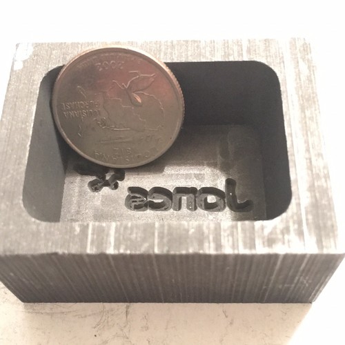“Jones” - 1-4ozt Graphite Mold For Gold, Silver, Copper Casting NEW. Canvasman34