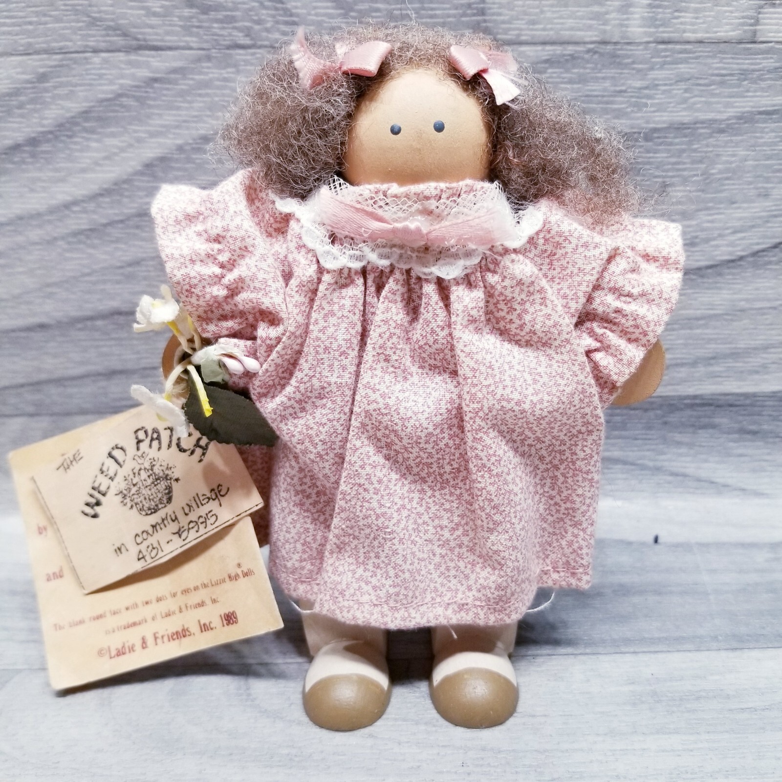 * vintage doll ୨୧ * ビスクドール ピンクドレスのお嬢さん Vintage Porcelain Doll in a Pink Dress - Etsy
