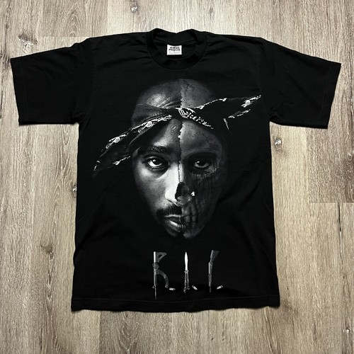 Vintage Tupac Shakur RIP Shirt Large Y2K Hip Hop Rap Tee Vintage Tupac Shakur RIP Shirt Large Y2K Hip Hop Rap Tee