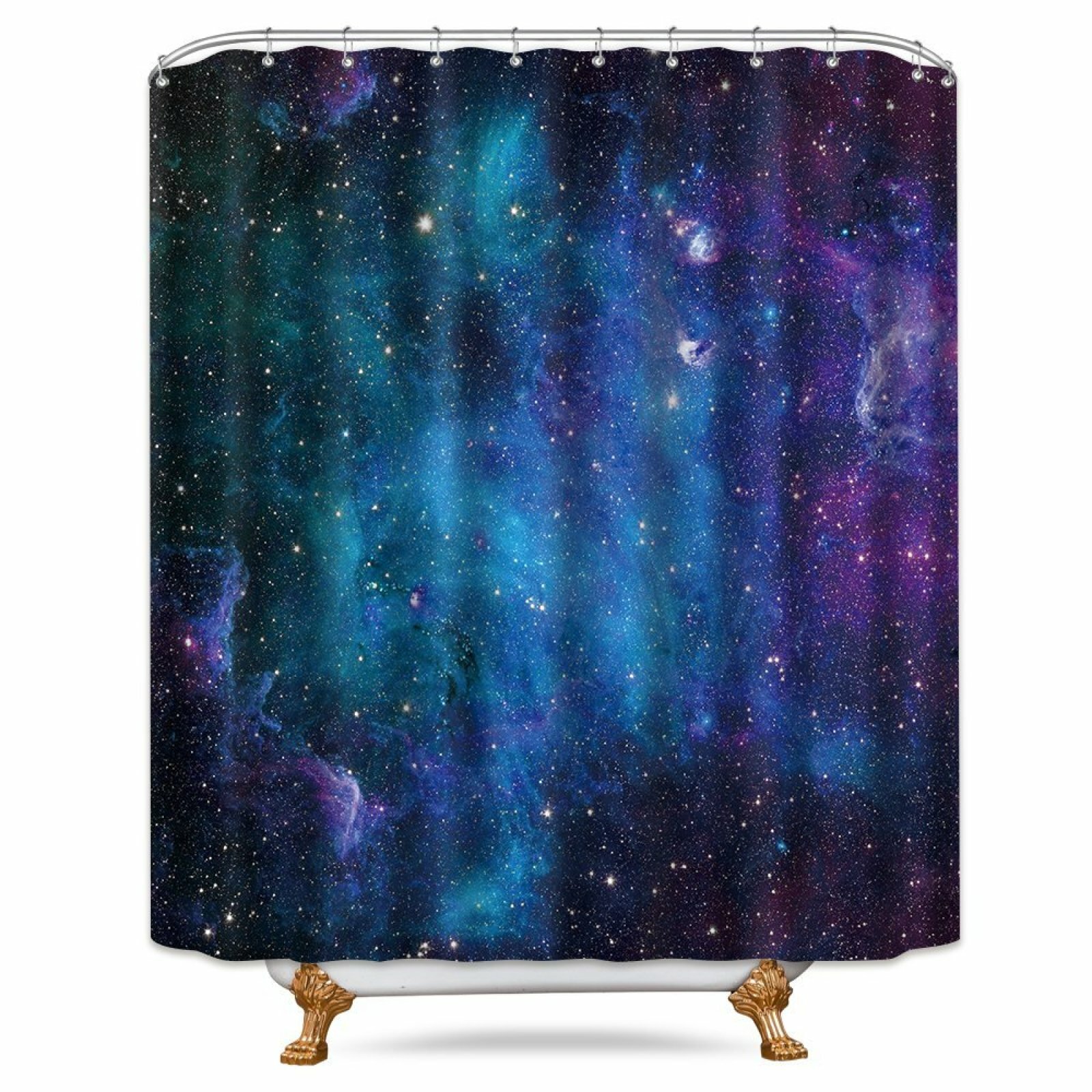 Galaxy Bathroom Outer Space Shower Curtain Set 72x78 Inch Metal Hooks 12 Pack U Ebay Galaxy Bathroom Outer Space Shower Curtain Set 72x78 Inch Metal Hooks 12 Pack U Ebay