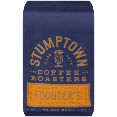 Coffee  Organic Blend Whole Bean Coffee Premium Dark Roast Coffee Beans 12 Oz