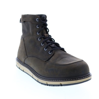 

Keen San Jose 6 1023203 Мужские коричневые кожаные рабочие ботинки на шнуровке 14, Коричневый, Keen San Jose 6