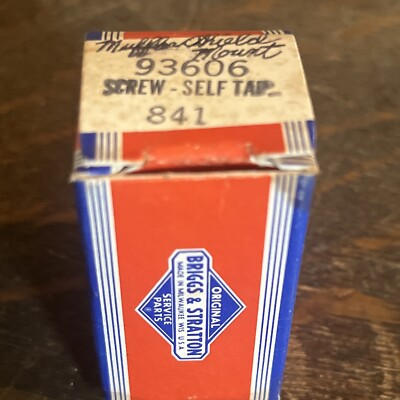 2 NOS Briggs & Stratton 93606 SCREW SELF TAP