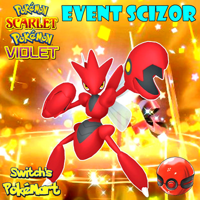   Scizor Event Max IVs EVs With Ribbons  Battle Ready Scarlet Violet  