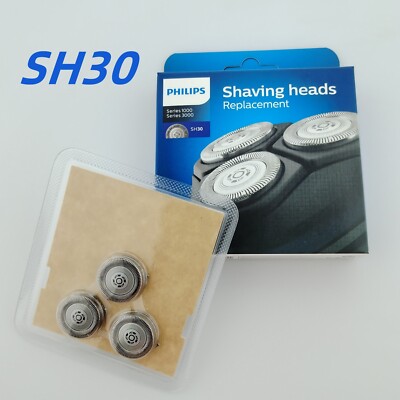 New Philips SH30/50 Shaving Heads Compatible with Norelco Shaver 1000 2000 3000