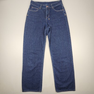 Ksubi Jeans Womens Size 29 Blue Straight Low Rider Legacy Denim Baggy Cotton