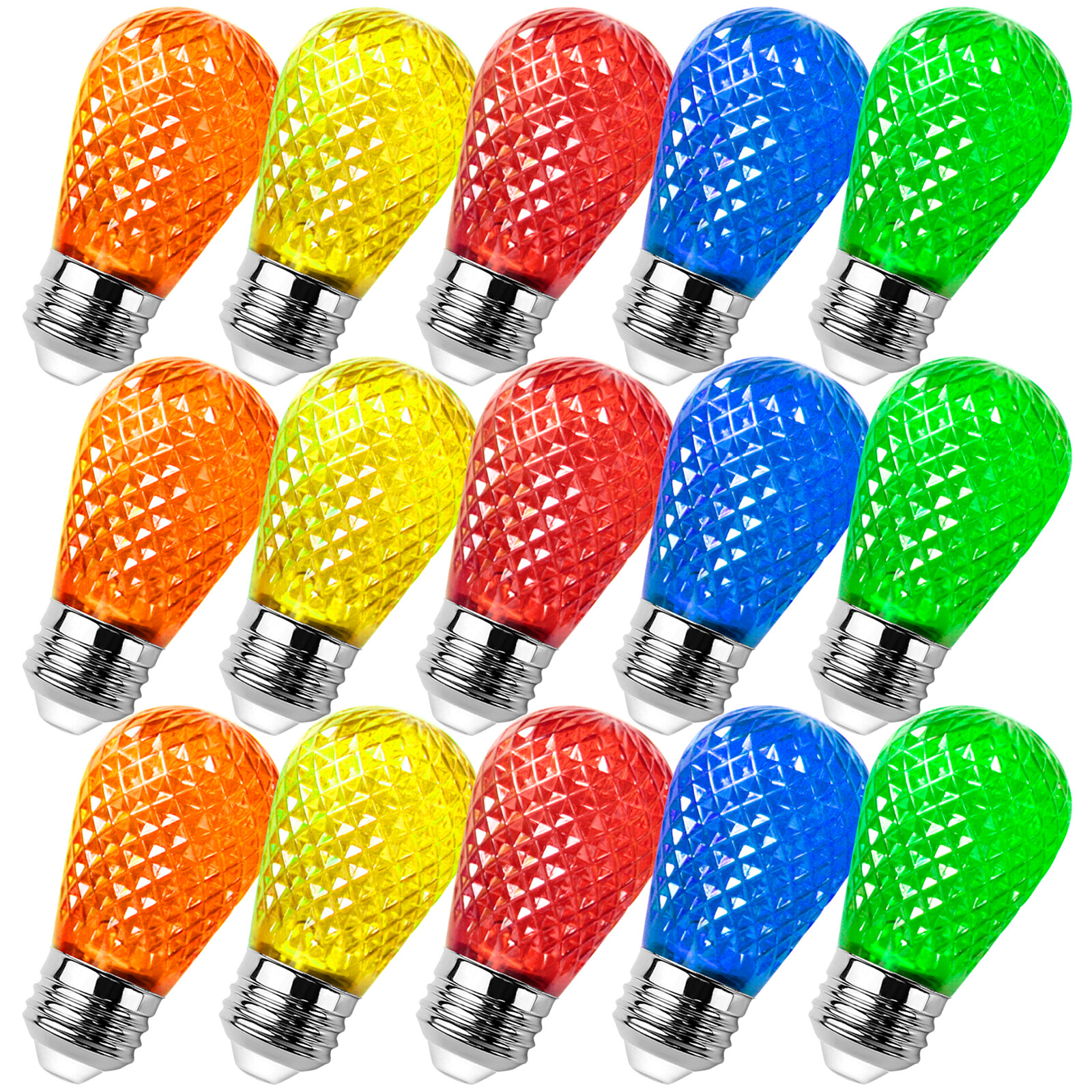 E26 Multi Color For Christmas Outdoor String Lights
