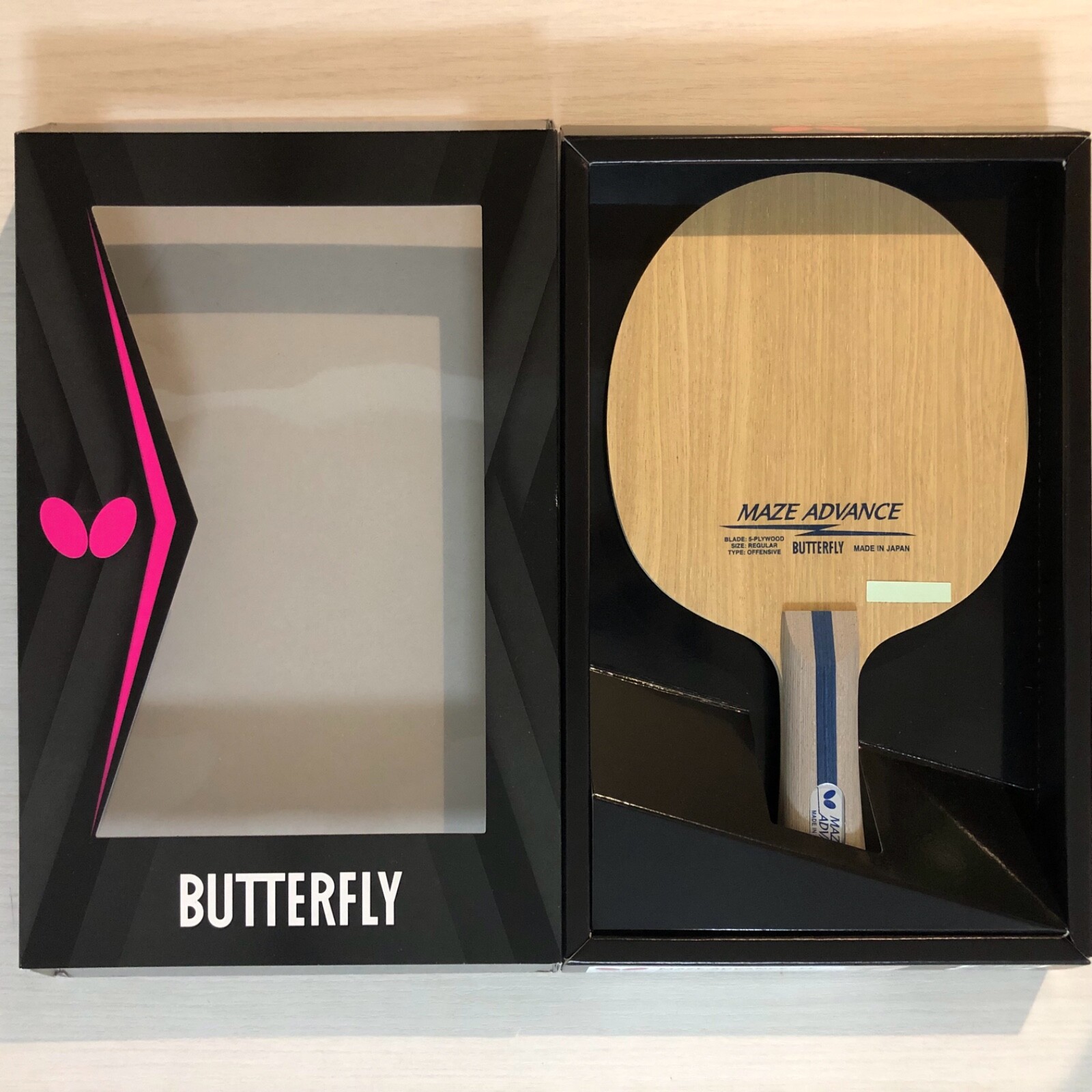 卓球 BUTTERFLY - Butterfly MAZE Maze Magic | Butterfly Table Tennis Blade