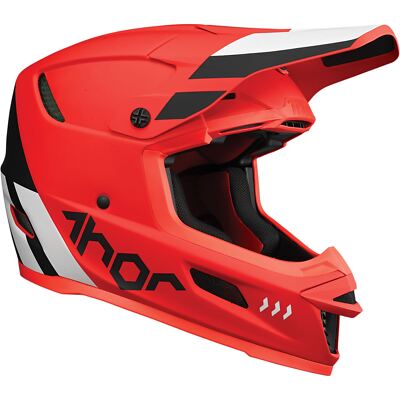 Thor Reflex Helmet - Cube - Red/Black - Medium 0110-7457