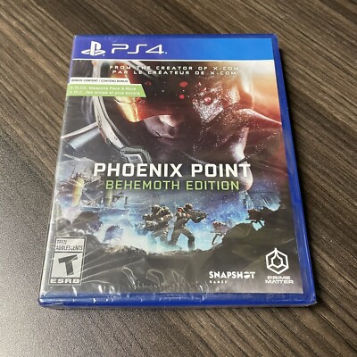 Phoenix Point: Behemoth Edition PlayStation 4 PS4 Brand New + Factory Sealed