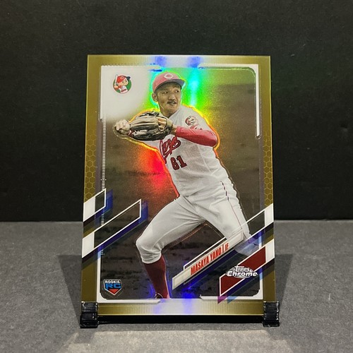 TOKYO NIPPON 金魚 FRIDAY OF NIPPON 2021 Topps Chrome Masaya Yano Gold Parallel /50 Nippon Pro