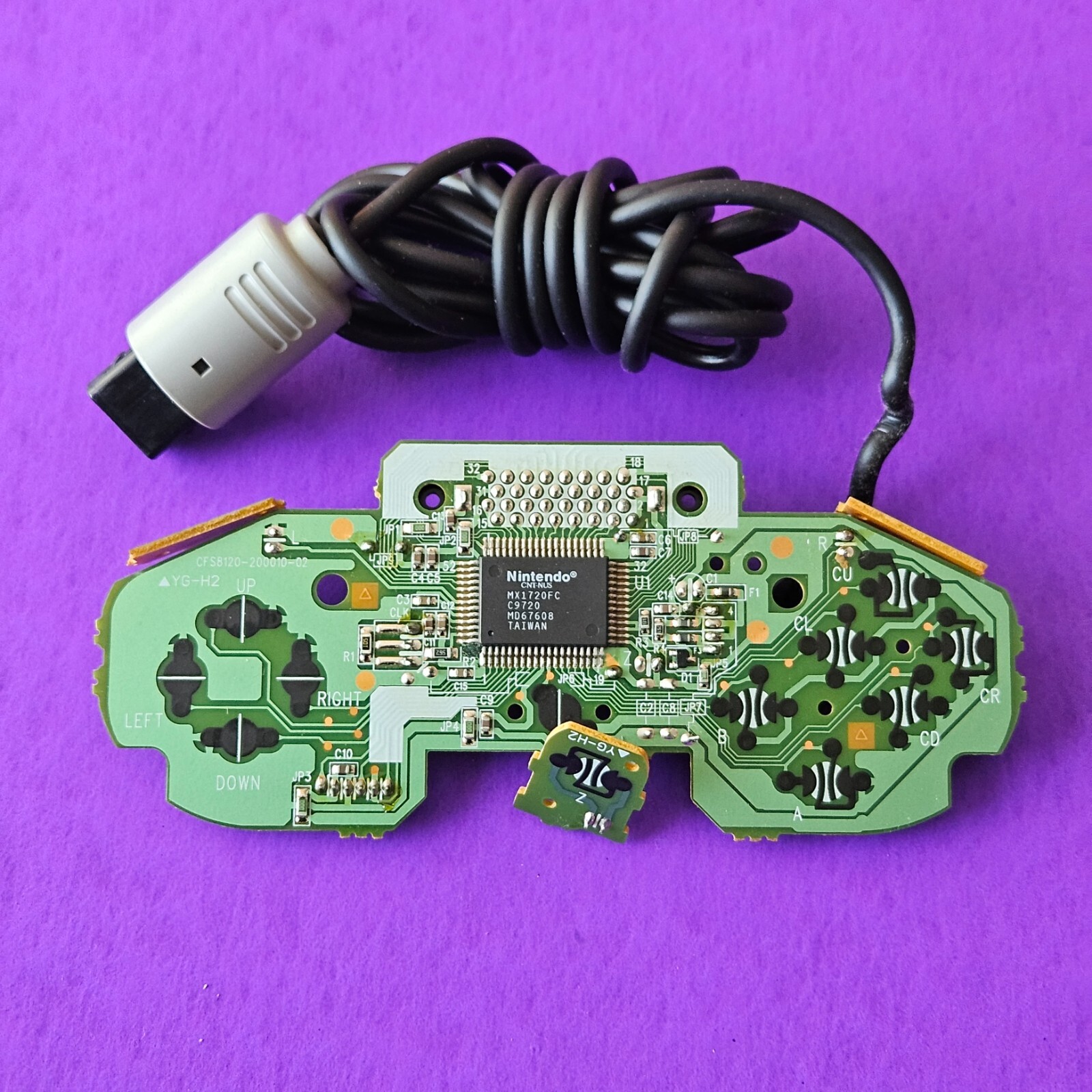 Official Nintendo 64 Controller Board AUTHENTIC 👾 OEM N64 Official Nintendo 64 Controller Board AUTHENTIC 👾 OEM N64