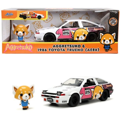 33725) Jada 1:24 Hollywood Rides 1986 Toyota Trueno (AE86