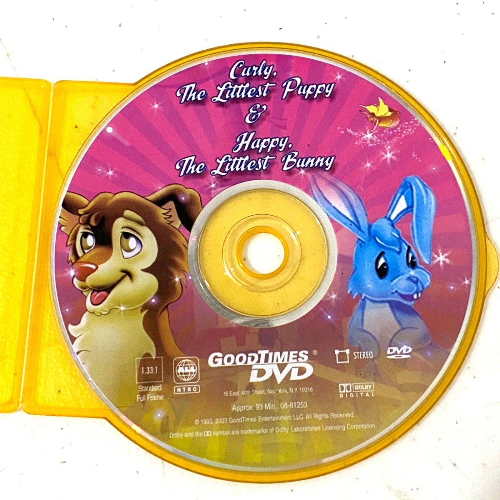 HAPPY☆LESSON THE TV(7)〈豪華版〉 [DVD] Curly the Littlest Puppy Happy the Littlest Bunny DVD | eBay