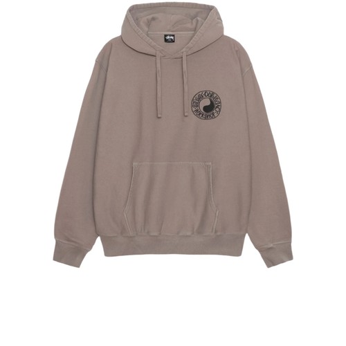 トップス Stussy Buana Pigment Dyed Hoodie Stussy Buana Pigment Dyed Zip Hoodie Black Men's - SS24 - US