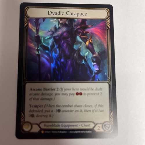 Flesh and Blood　Dyadic Carapace　CF拡張アート版 Dyadic Carapace (Extended Art) | Dusk till Dawn | Star City