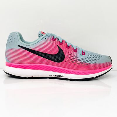 Nike Womens Air Zoom Pegasus 34 880562-406 Синие кроссовки для бега Размер 7