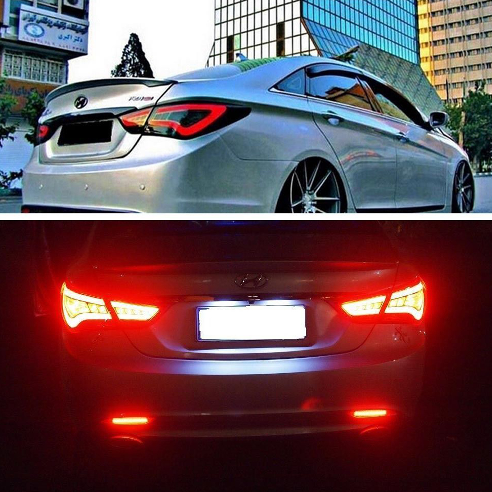 LED Lights Lamp Rear Tail Lights Assembly Taillight For Hyundai 20112014 Sonata eBay