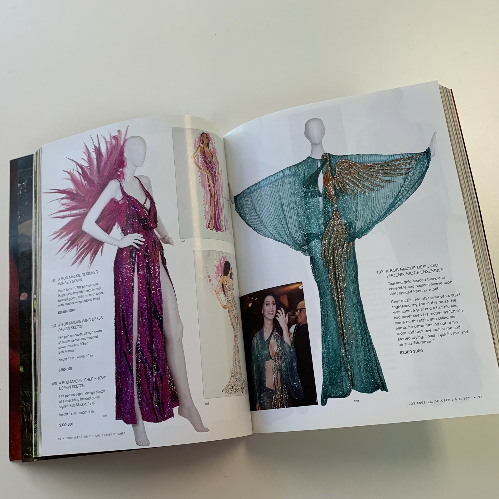 JULIEN'S AUCTIONS/SOTHEBY'S-Property From The COLLECTION of CHER-LA OCT 3/4 2006