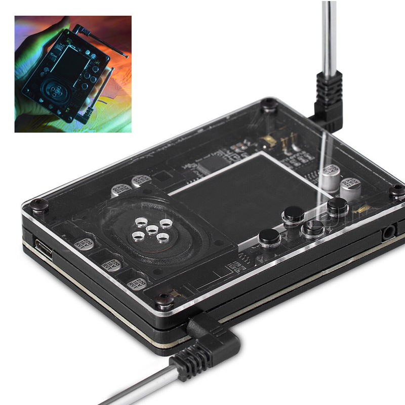 Mini Theremin Musical Electronic Creative Instrument with Screen Display WK