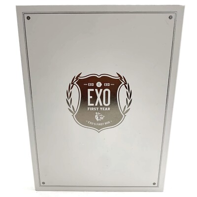 EXO First Year - EXO's First Box - 4 DVDs [No Earphone Winder, No Box]