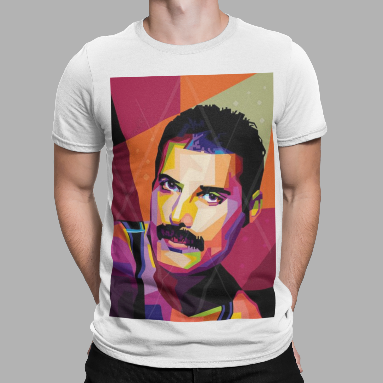 Freddie mercury t cheap shirt h & m