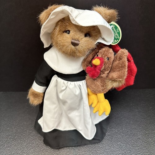 Bearington Collection Gabby & Gobbles Thanksgiving Stuffed B