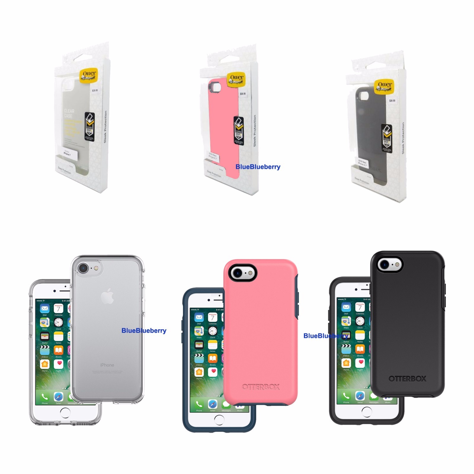 New OtterBox Symmetry Series Case For iPhone 7 / iPhone 8